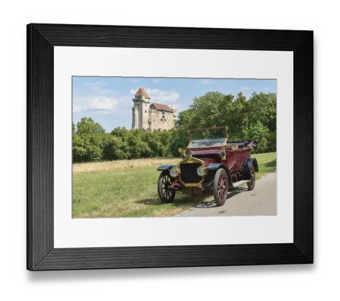 Framed Print : Oldtimer Straker Squire, model year 1910 Framed Print : Oldtimer Straker Squire, model year 1910