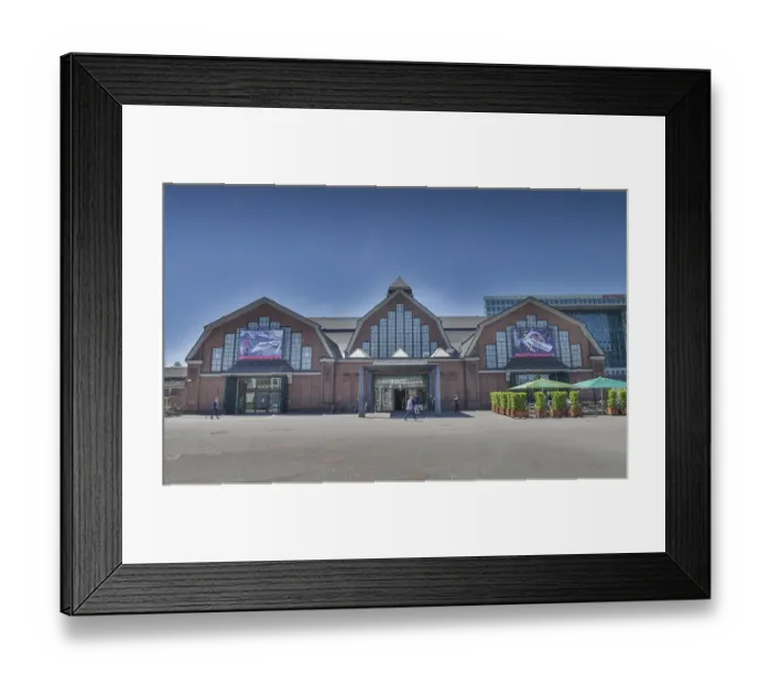 Framed Print : Deichtorhallen, exhibition space for photography
