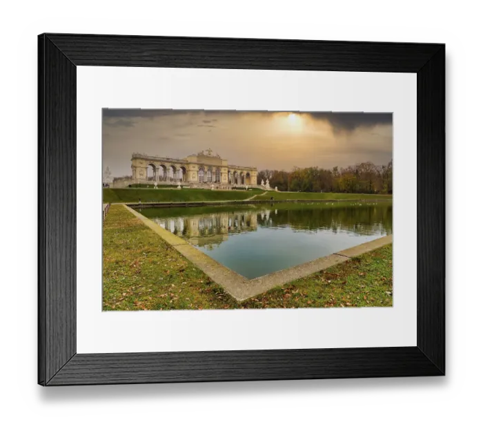 Framed Print : Schonbrunn Palace. Vienna Austria. The Gloriette Framed Print : Schonbrunn Palace. Vienna Austria. The Gloriette