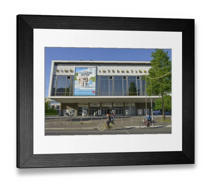 Framed Print : Kino International, Karl-Marx-Allee
