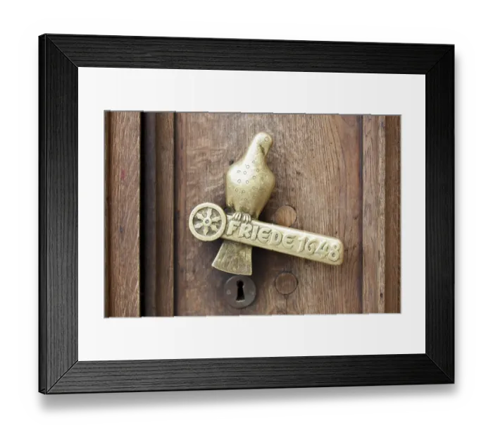 Framed Print : City Hall of the Peace of Westphalia