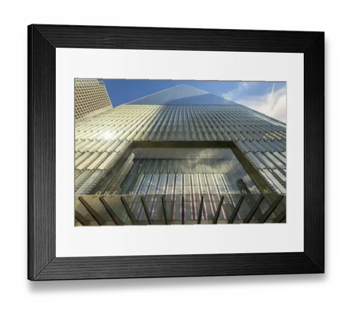 Framed Print : One World Trade Center, Ground Zero Framed Print : One World Trade Center, Ground Zero