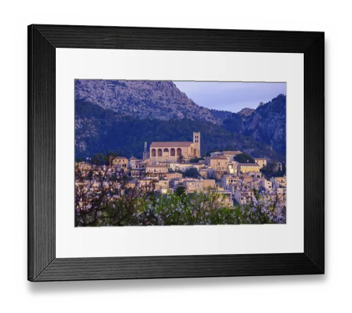 Framed Print : Selva in the morning light, Raiguer region