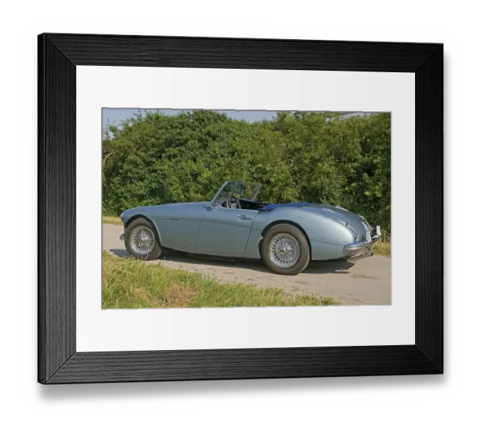 Framed Print : Austin-Healey 3000, built in 1959