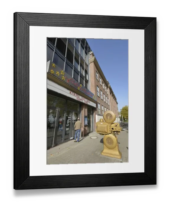 Framed Print : Film Studio, Glueckaufhaus, Friedrichstrasse Framed Print : Film Studio, Glueckaufhaus, Friedrichstrasse