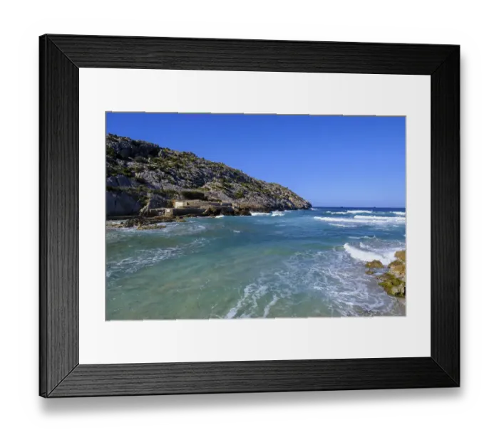 Framed Print : Cala de Sant Vicenc beach and Cape Formentor Framed Print : Cala de Sant Vicenc beach and Cape Formentor