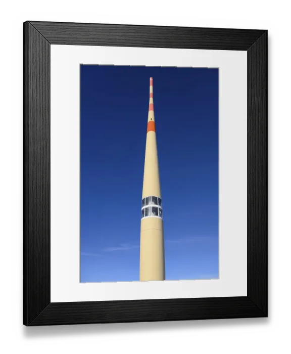 Framed Print : Radio antenna on the Saentis, mobile phone antenna Framed Print : Radio antenna on the Saentis, mobile phone antenna