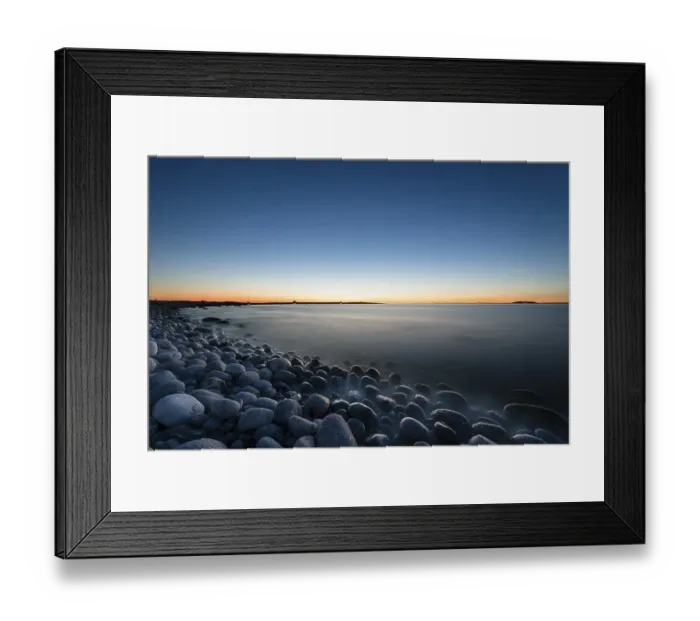Framed Print : Pebble beach at Bore, Randaberg Framed Print : Pebble beach at Bore, Randaberg