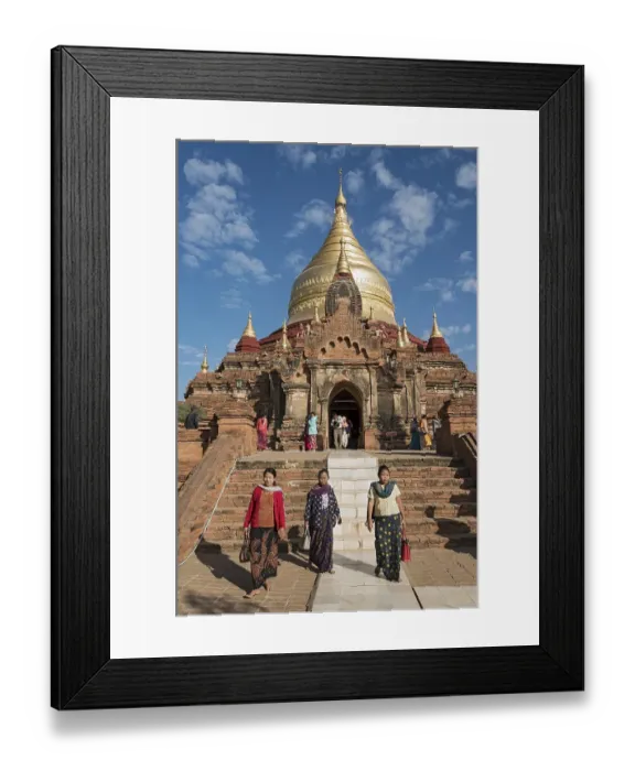 Framed Print : Dhammayazika, Dhamma Ya Zi Ka, Pagoda Framed Print : Dhammayazika, Dhamma Ya Zi Ka, Pagoda