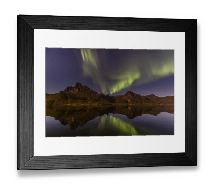 Framed Print : Northern Lights, Aurora borealis