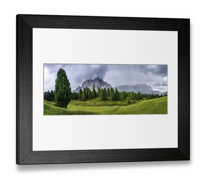 Framed Print : Peitlerkofel at the pass summit Wuerzjoch Framed Print : Peitlerkofel at the pass summit Wuerzjoch
