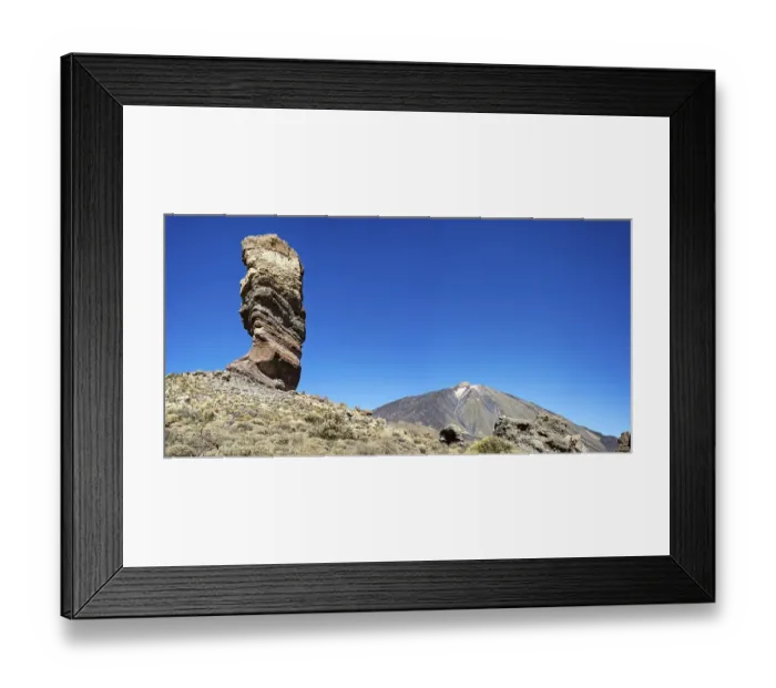 Framed Print : Roque Chinchado, also known as the Stone Tree or Finger of God