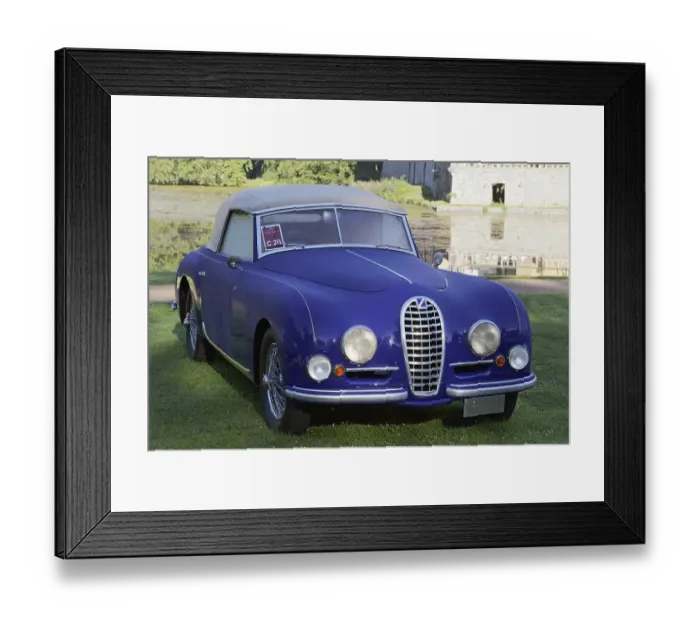 Framed Print : Talbot-Lago T26 Record Drophead Coupe from 1947