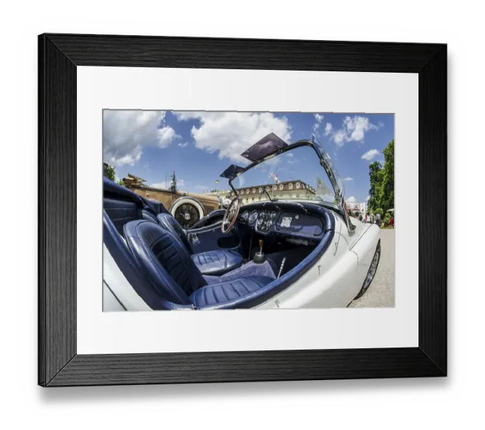 Framed Print : British Roadster Triumph TR4, built after 1961 Framed Print : British Roadster Triumph TR4, built after 1961