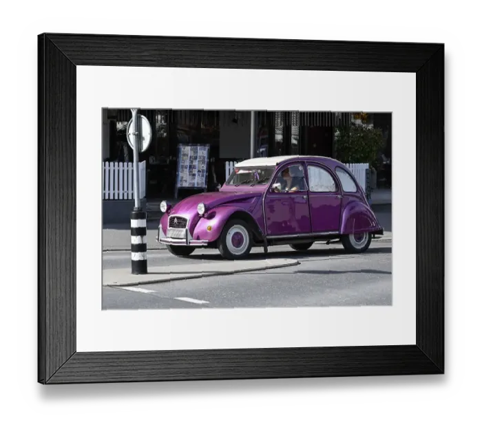 Framed Print : Citroen 2CV Duck