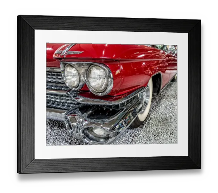 Framed Print : Detail photo of a vintage car, Sinsheim Framed Print : Detail photo of a vintage car, Sinsheim