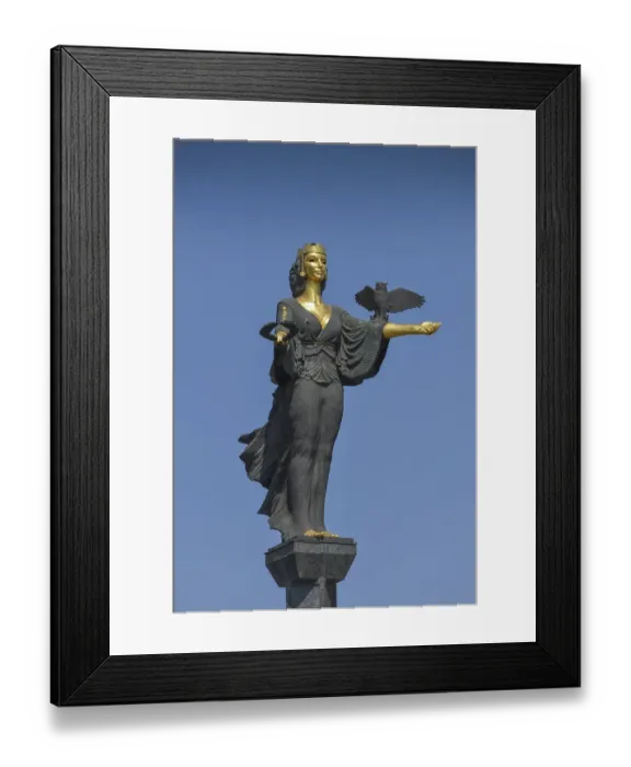 Framed Print : Statue of Saint Sofia, Sofia, Saint Sofia