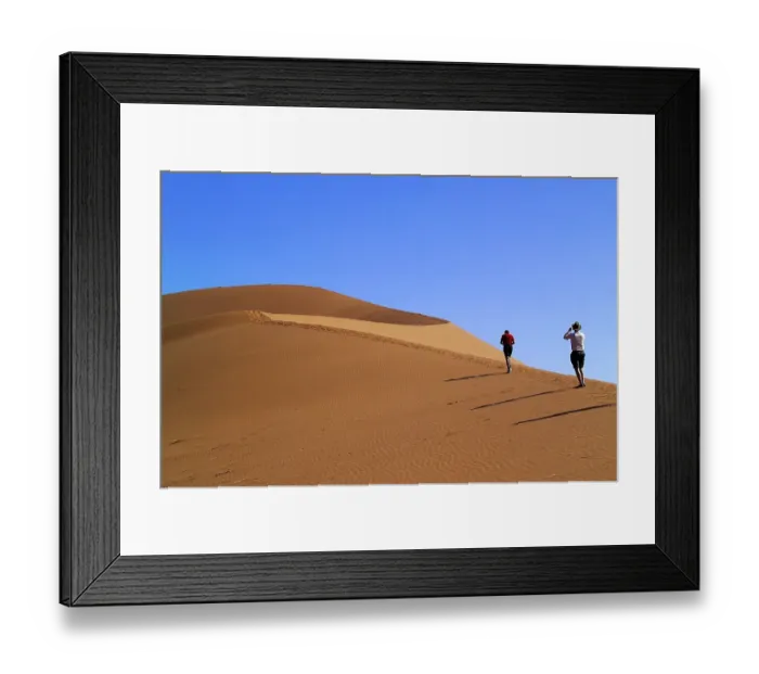 Framed Print : People climbing up the Big Mama Framed Print : People climbing up the Big Mama