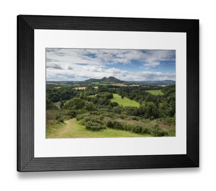 Framed Print : Lookout, Scott's View, St Boswells