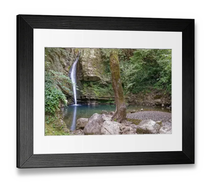 Framed Print : The San Fele waterfall near San Fele in the Comunita Montana in Basilicata in the Lucanian Apennines Framed Print : The San Fele waterfall near San Fele in the Comunita Montana in Basilicata in the Lucanian Apennines