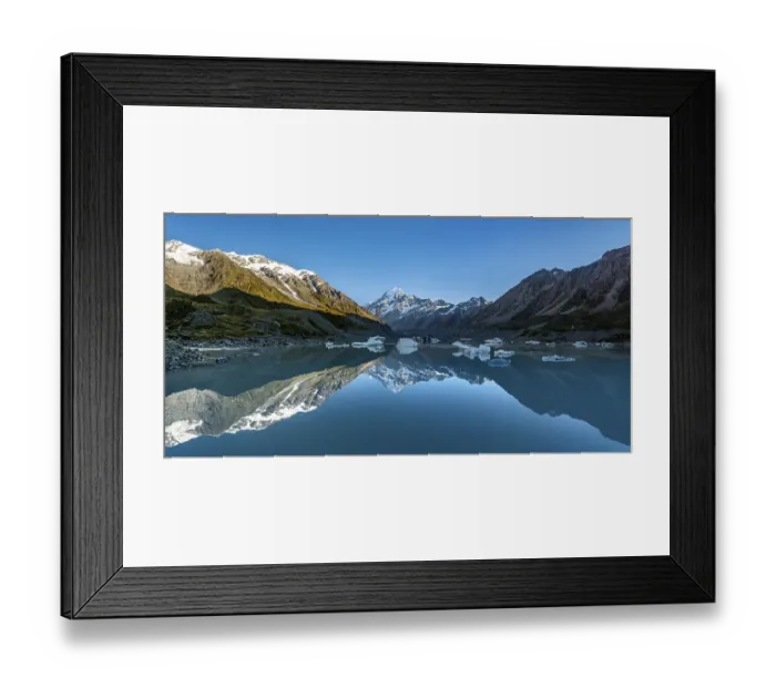 Framed Print : Mount Cook in morning light, sunrise