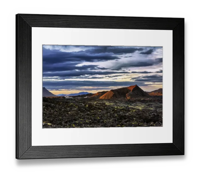 Framed Print : Volcano Leirhnjukur, Krafla Volcanic area
