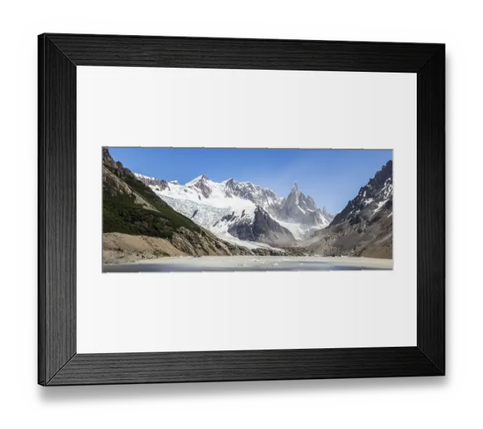 Framed Print : Mount Cerro Torre, Laguna Torre Trail