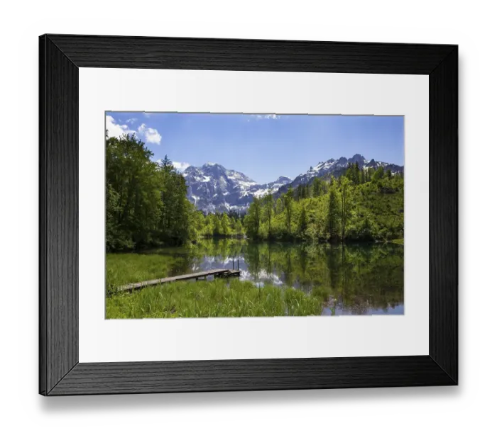 Framed Print : Grosser Oedsee, Gruenau im Almtal Framed Print : Grosser Oedsee, Gruenau im Almtal