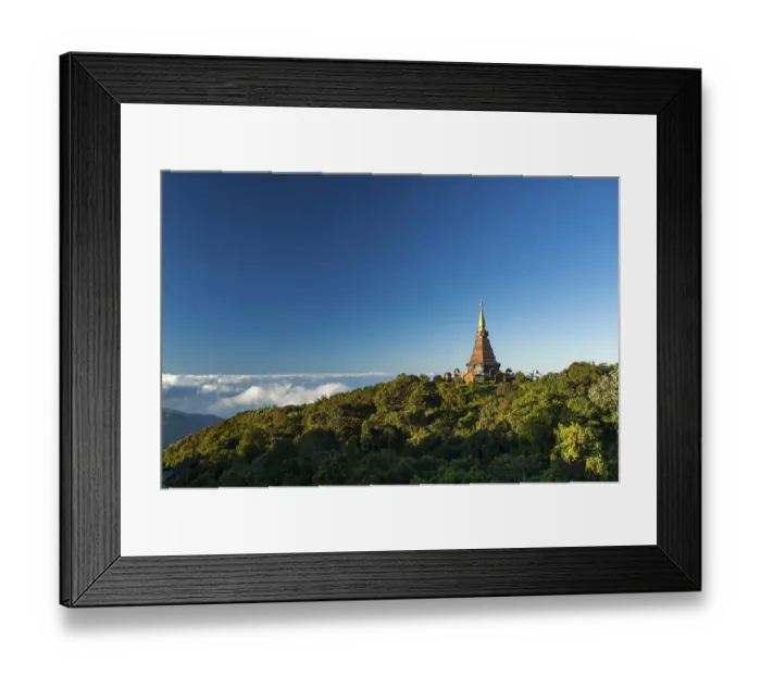 Framed Print : Phra Mahathat Naphamethinidon temple complex Framed Print : Phra Mahathat Naphamethinidon temple complex