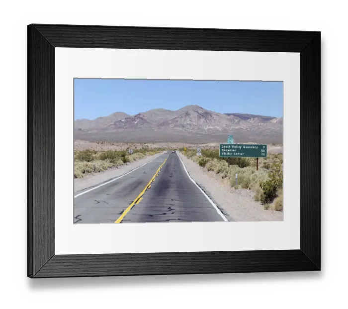 Framed Print : State road 178 in Death Valley Framed Print : State road 178 in Death Valley