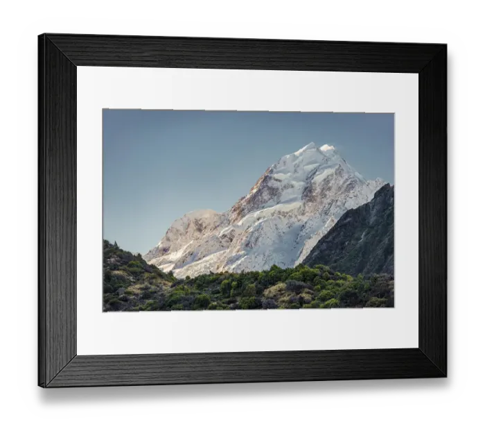 Framed Print : Summit of the Aoraki, Mount Cook