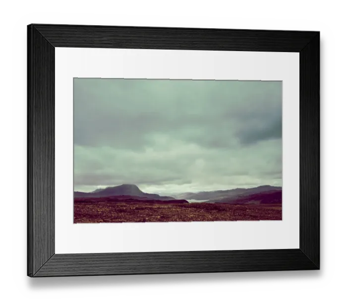 Framed Print : Landscape shot, Highland, Scotland