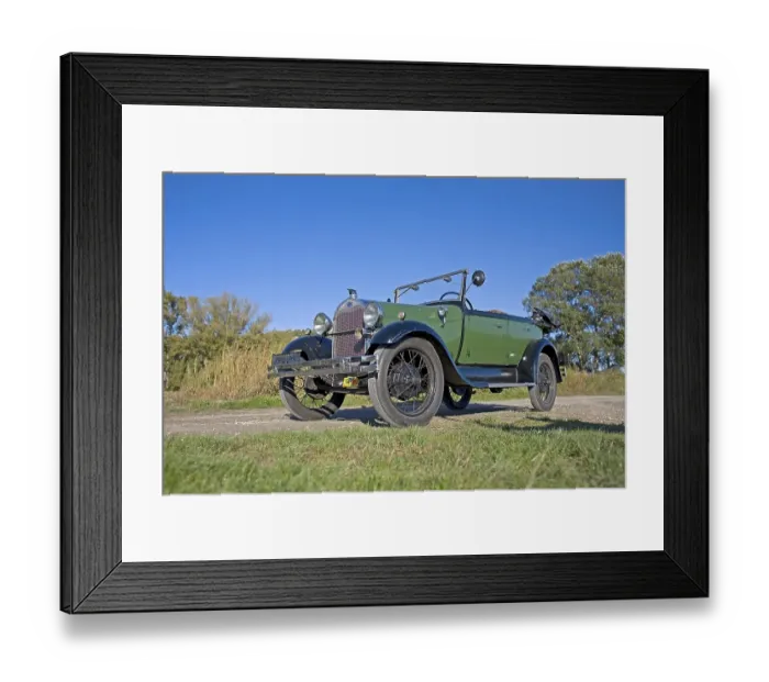 Framed Print : Vintage Ford Model A Phaeton, built in 1928