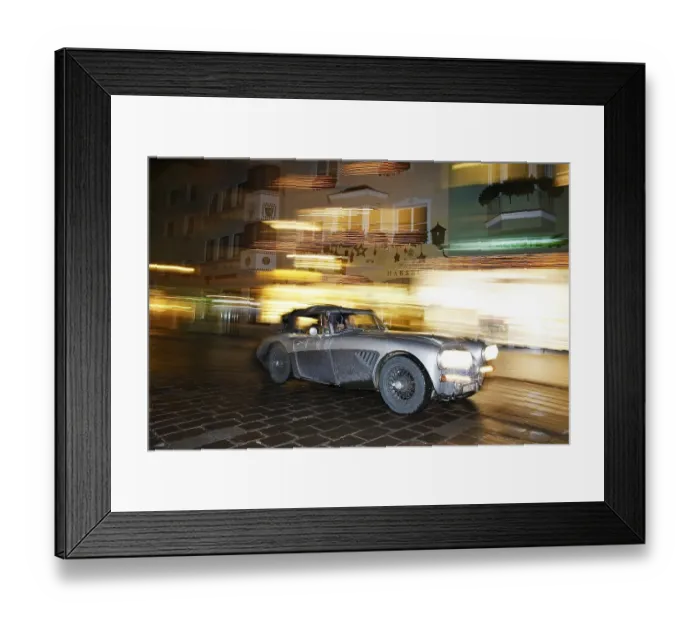 Framed Print : Vintage car rally, WinterRAID 2013 Framed Print : Vintage car rally, WinterRAID 2013