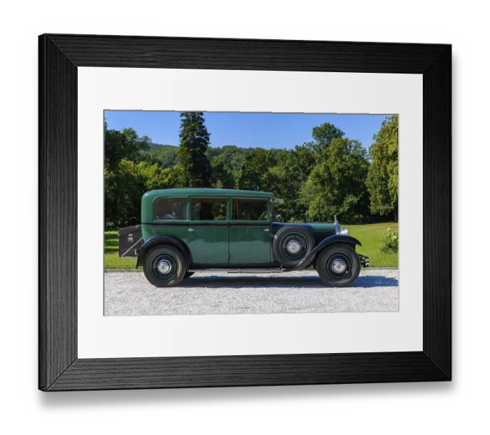 Framed Print : Oldtimer Steyr XXX sedan 1931, 6 cylinder Framed Print : Oldtimer Steyr XXX sedan 1931, 6 cylinder