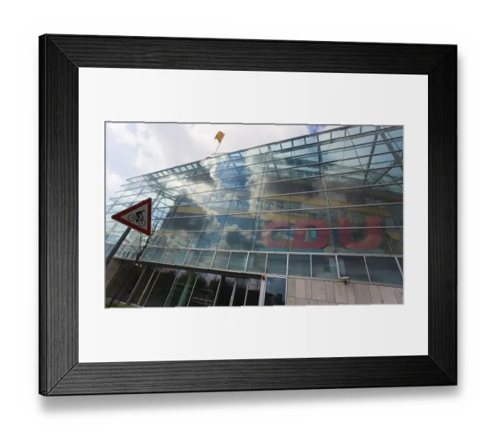 Framed Print : CDU national party headquarters