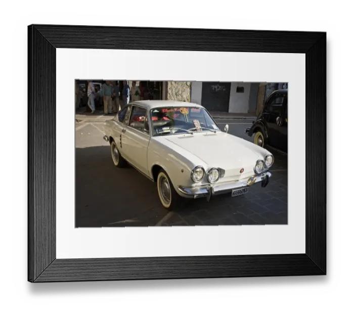 Framed Print : Fiat 850 Coupe II series, 1970 Framed Print : Fiat 850 Coupe II series, 1970