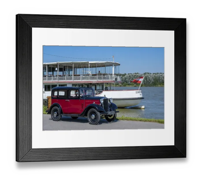 Framed Print : Vintage car Hillman Minx built 1933 Framed Print : Vintage car Hillman Minx built 1933