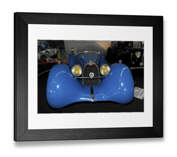 Framed Print : Bugatti 35 B Sport 1927, RETRO CLASSICS 2010