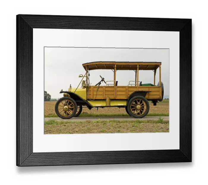 Framed Print : Ford Model T, built in 1910, 4 cylinder Framed Print : Ford Model T, built in 1910, 4 cylinder