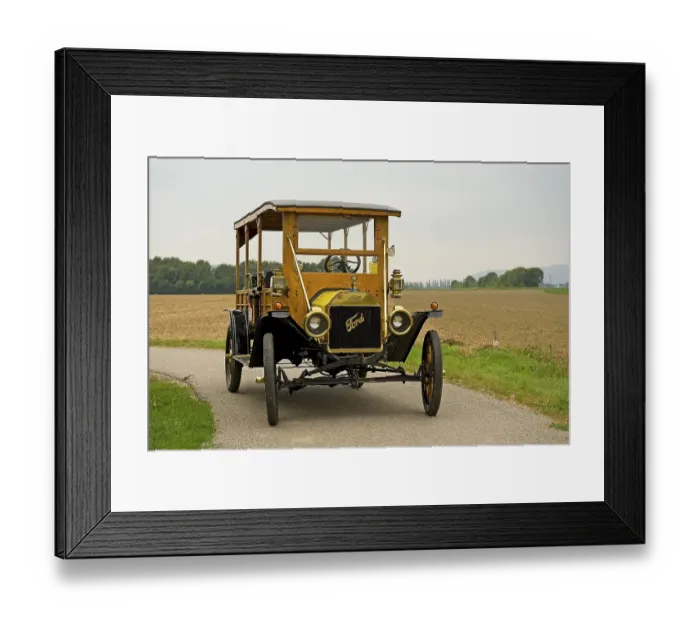 Framed Print : Ford Model T, built in 1910, 4 cylinder Framed Print : Ford Model T, built in 1910, 4 cylinder