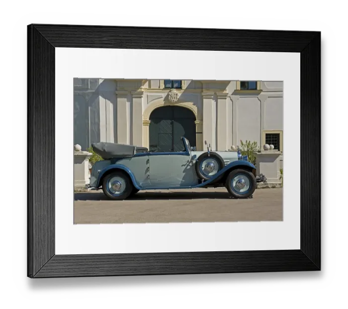 Framed Print : Steyr 30S cabriolet, built in 1932