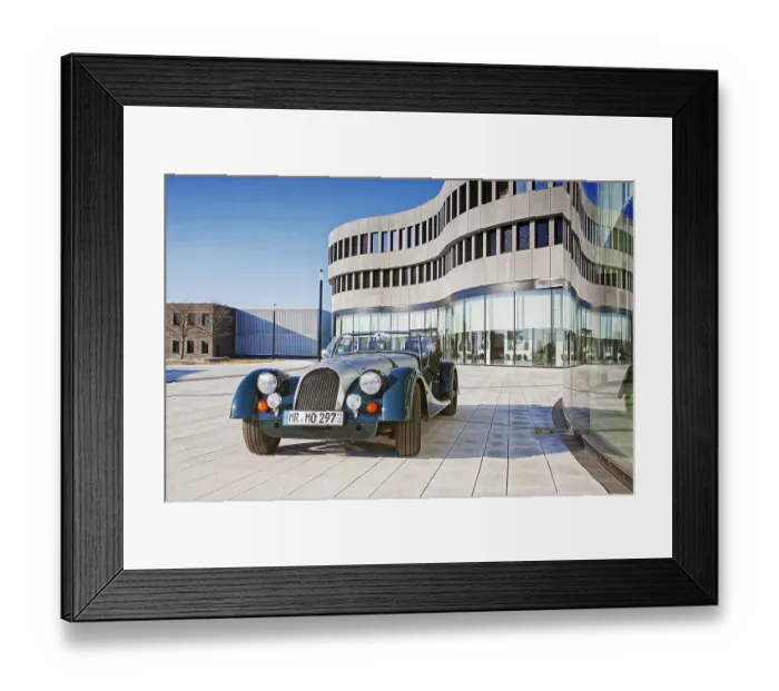 Framed Print : Morgan Roadster Brooklands Edition Framed Print : Morgan Roadster Brooklands Edition