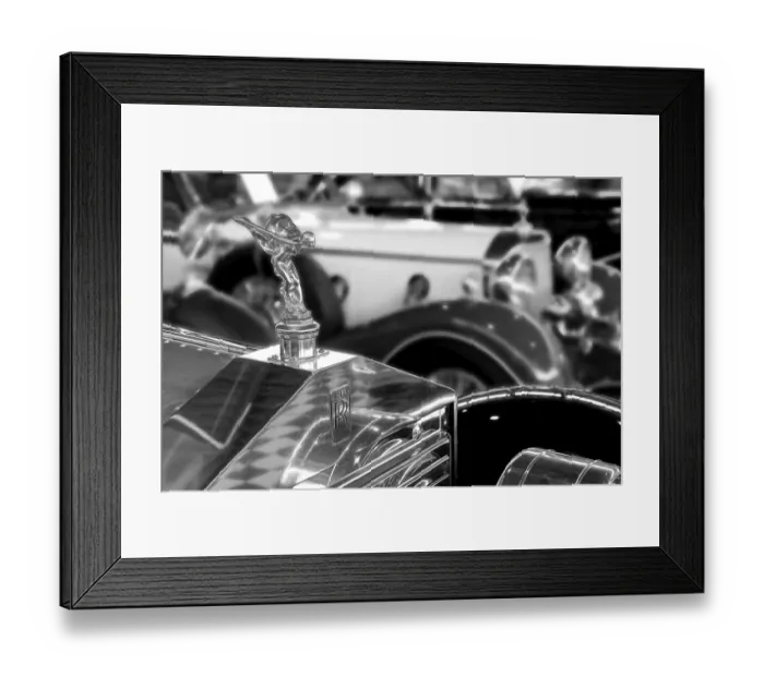 Framed Print : Radiator mascot Spirit of Ecstasy or Emily from oldtimer Rolls-Royce Framed Print : Radiator mascot Spirit of Ecstasy or Emily from oldtimer Rolls-Royce