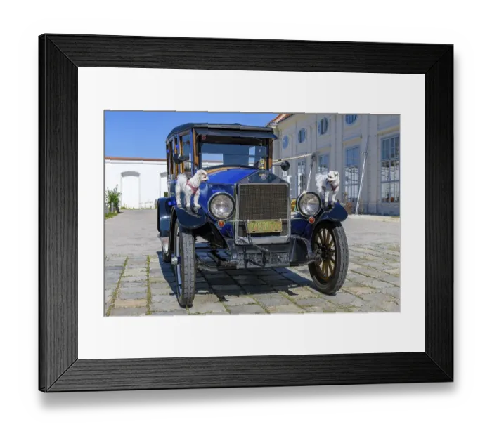Framed Print : Oldtimer Dort Touring, built 1922