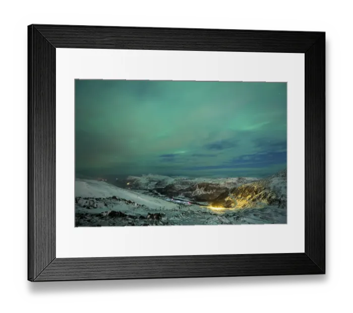 Framed Print : Northern Lights (aurora borealis)