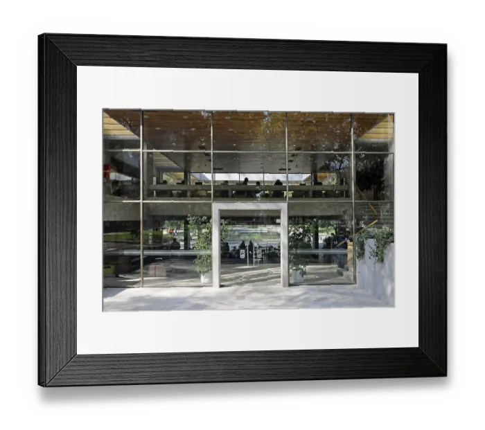 Framed Print : Literature cafe, culture cafe, Park Bustamante