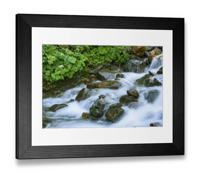 Framed Print : Flowing water at the Gartel waterfall in Hohe Tauern National Park Framed Print : Flowing water at the Gartel waterfall in Hohe Tauern National Park