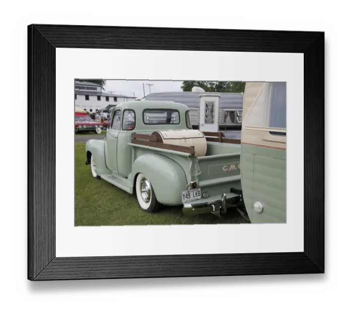 Framed Print : Car show, Province of Quebec, Canada