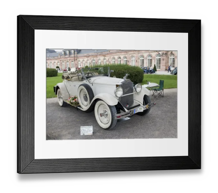 Framed Print : Packard Coupe Convertible, 1929 USA